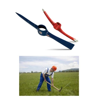 Pickaxe (with Chisel & Pointed End) & Kudali (Pack of 2)